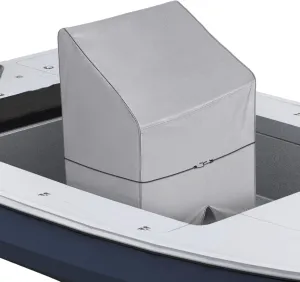 iCOVER Boat Center Console Cover 600D Waterproof Marine Grade for Carolina Skiff, Boston Whaler, Mako, Excel Bay Pro,Wellcraft and Other Brands, 45" H X 40" L X 46" W