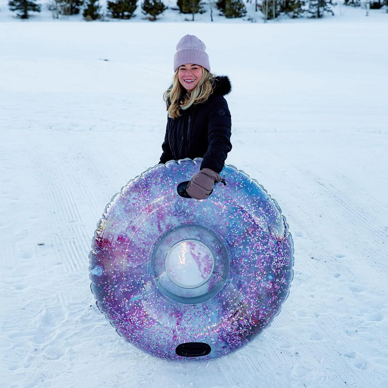 Inflatable Heavy Duty Snow Tubes.