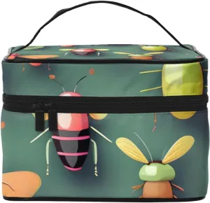 Insect Atlas Travel Cosmetic Bag Travel Toiletry Bag Cosmetic Bag For Men And Women, Suitable For Cosmetic Toiletries