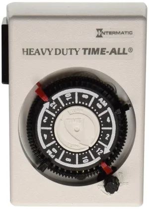 Intermatic HB114 Heavy-Duty Plug-in Air Conditioner and Appliance 240 VAC Timer