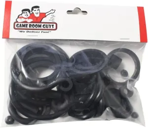 Jersey Jack Pinball Black Rubber Ring Kit Compatible with Wizard of Oz Pinball Machine