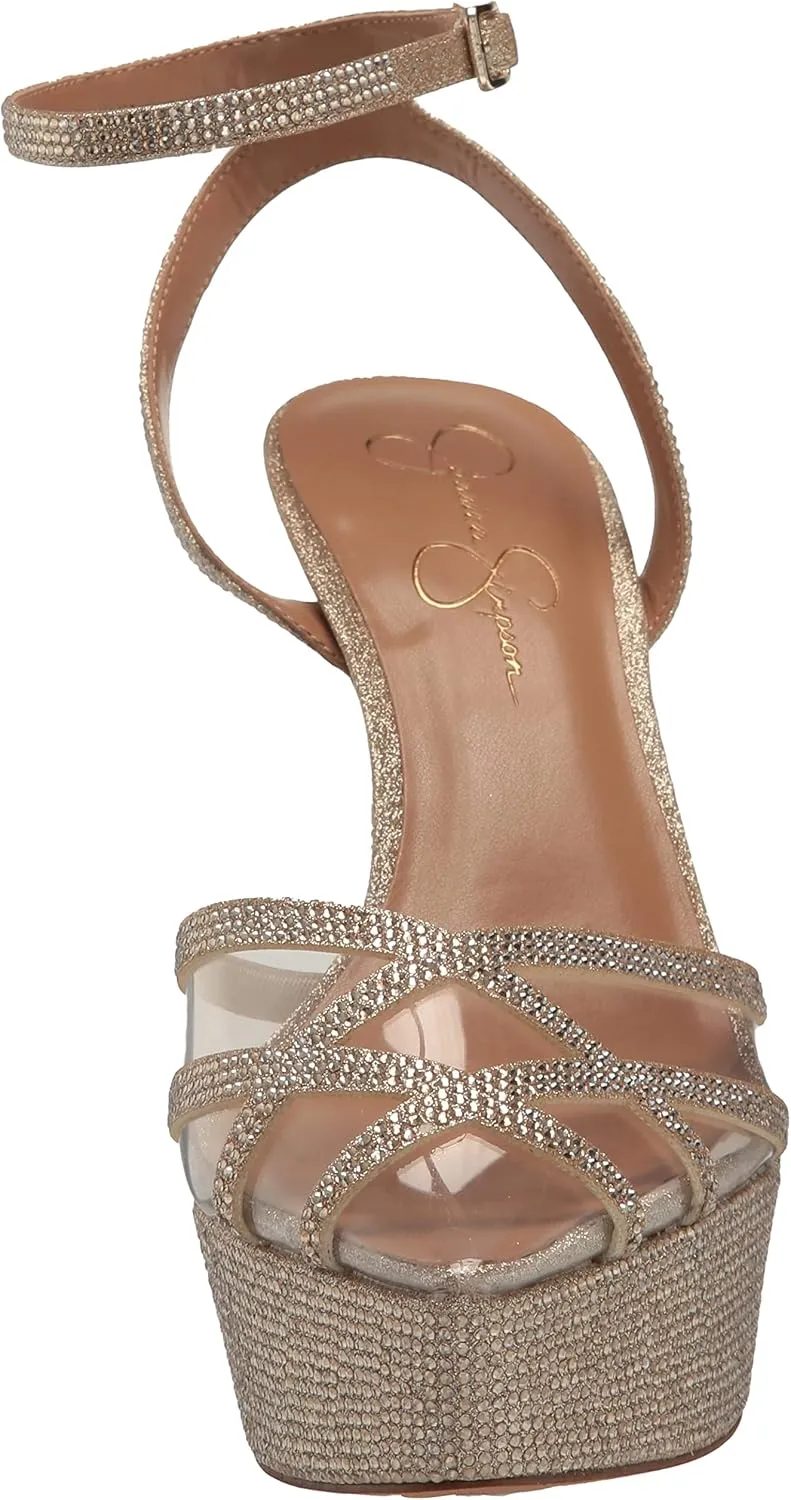 Jessica Simpson Women's Oluina Embellished Platform Pump