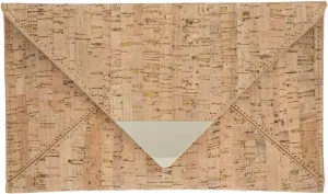 JNB Cork Envelope Flat Clutch