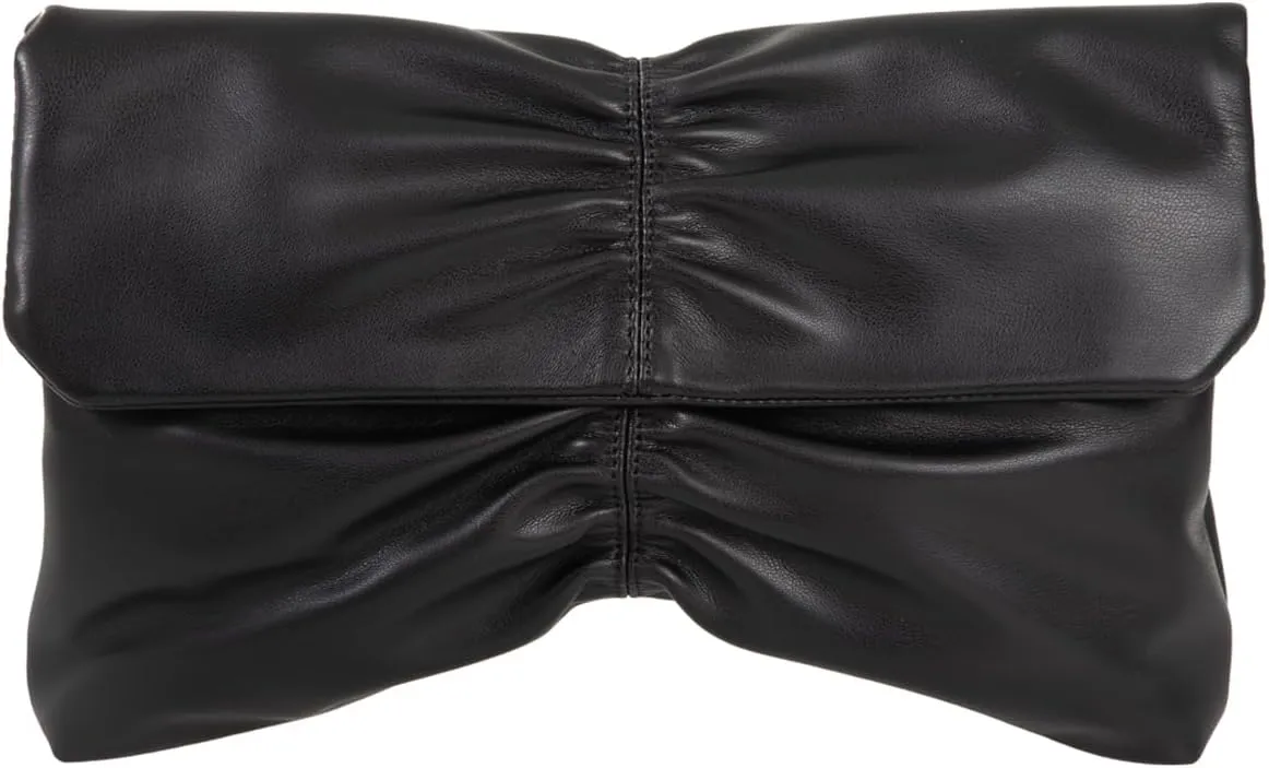 JNB Faux Leather Envelope Clutch Purse