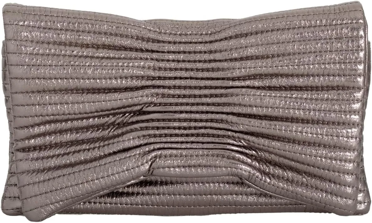 JNB Faux Leather Envelope Clutch Purse