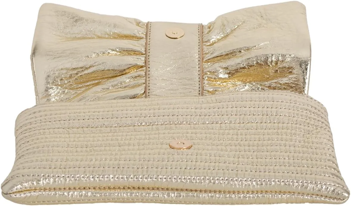 JNB Faux Leather Envelope Clutch Purse