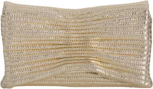 JNB Faux Leather Envelope Clutch Purse
