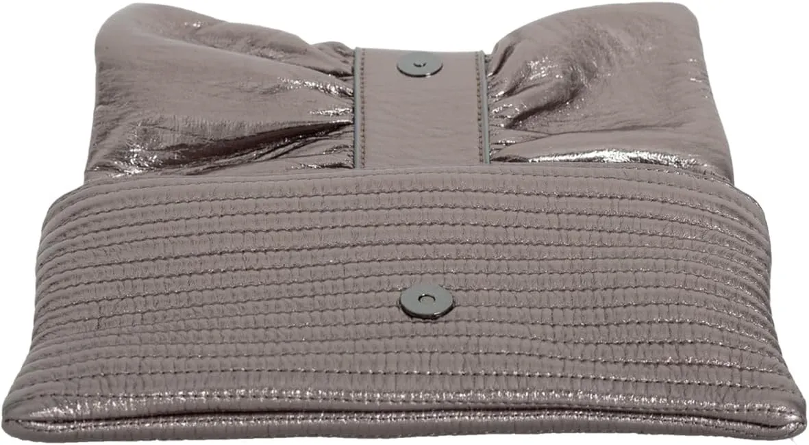 JNB Faux Leather Envelope Clutch Purse