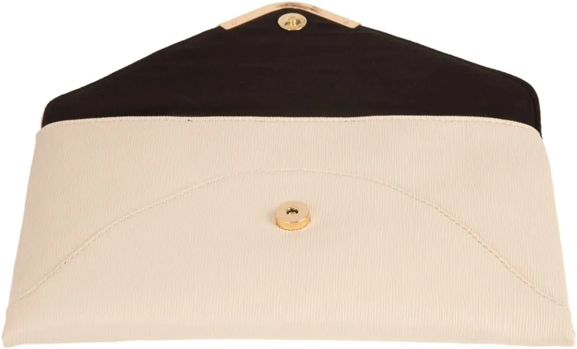 JNB Faux Leather Envelope Clutch Purse