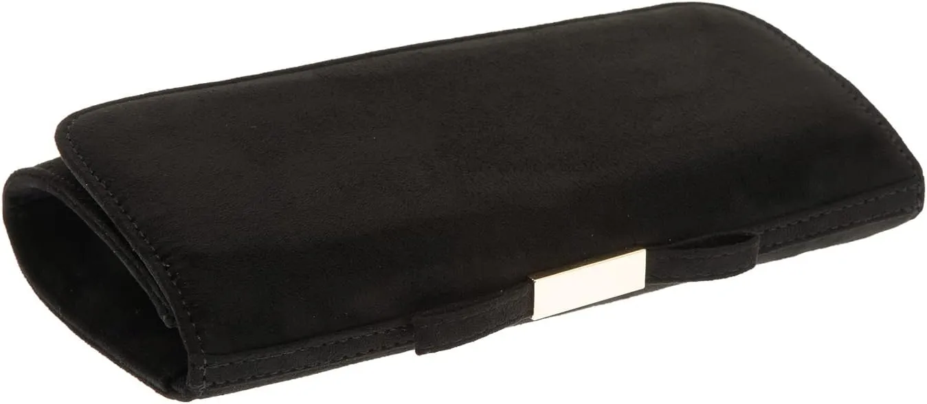 JNB Faux Microsuede Envelope Clutch