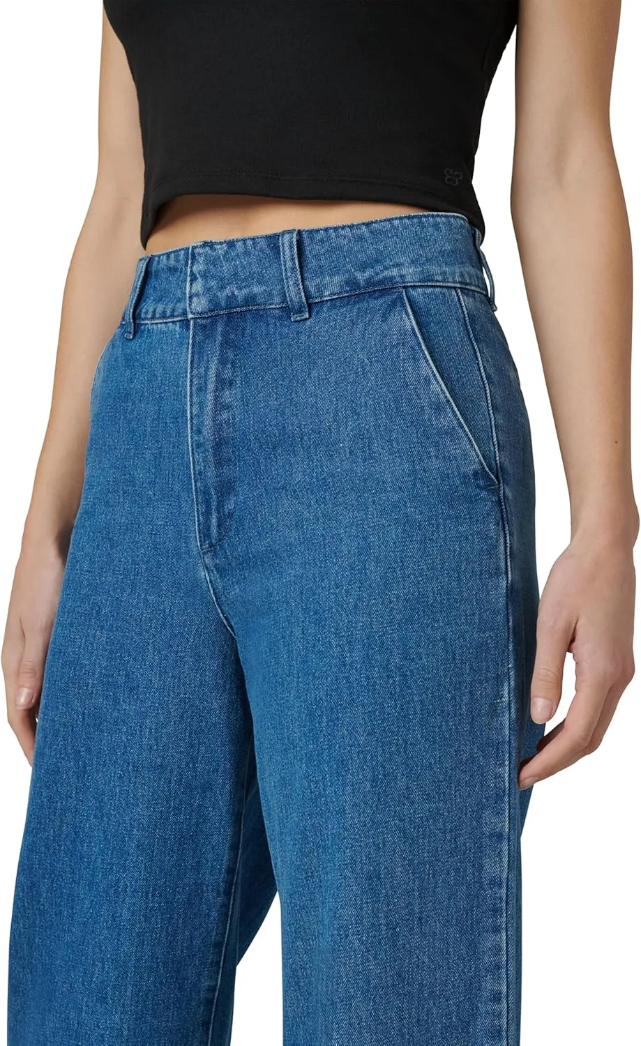 Joe's Women's The Holly High Rise Wide Leg Denim Trouser