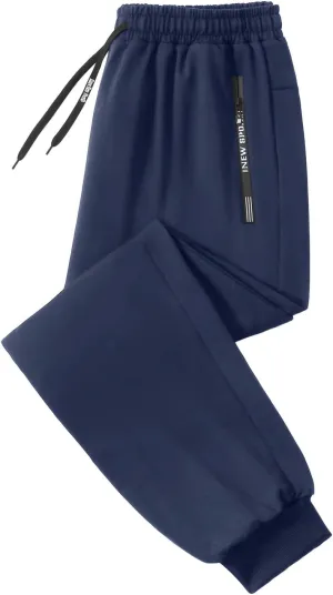 Joggers Pants for Women Zip Pockets Drawstring Running Sweatpants Plus Size Casual Lounge Workout Hiking Pants
