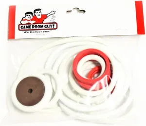 Joker Poker Pinball White Rubber Ring Kit
