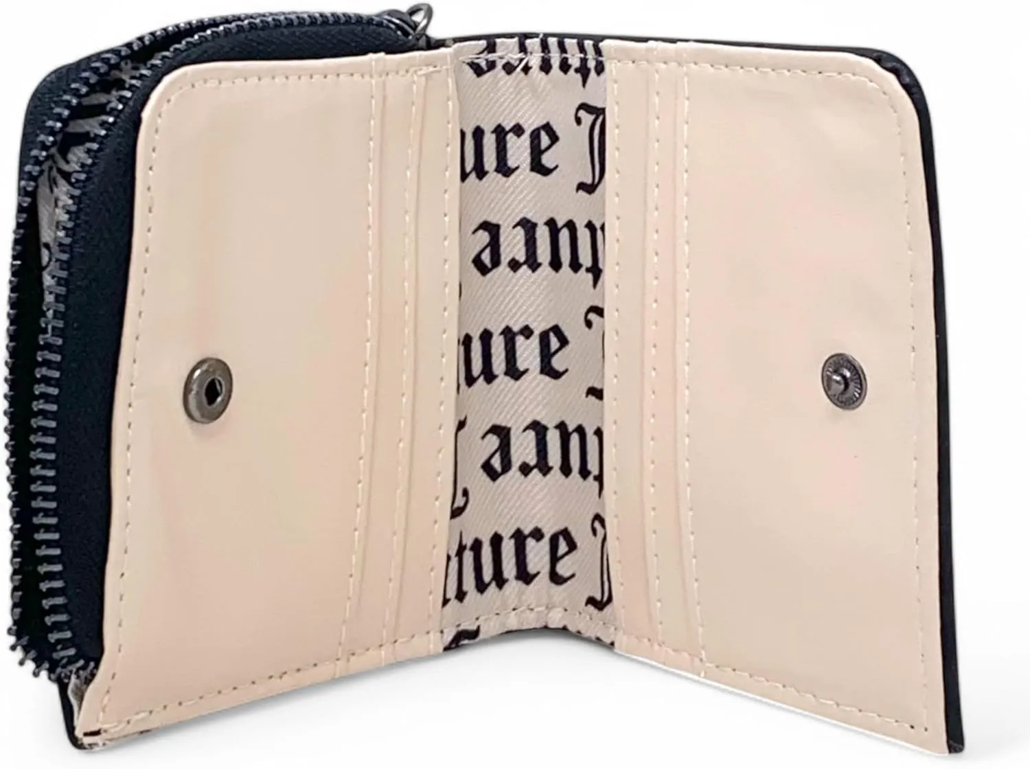 Juicy Couture Women's L Zip Card Case Wallet (Lovely Day Liquorice)