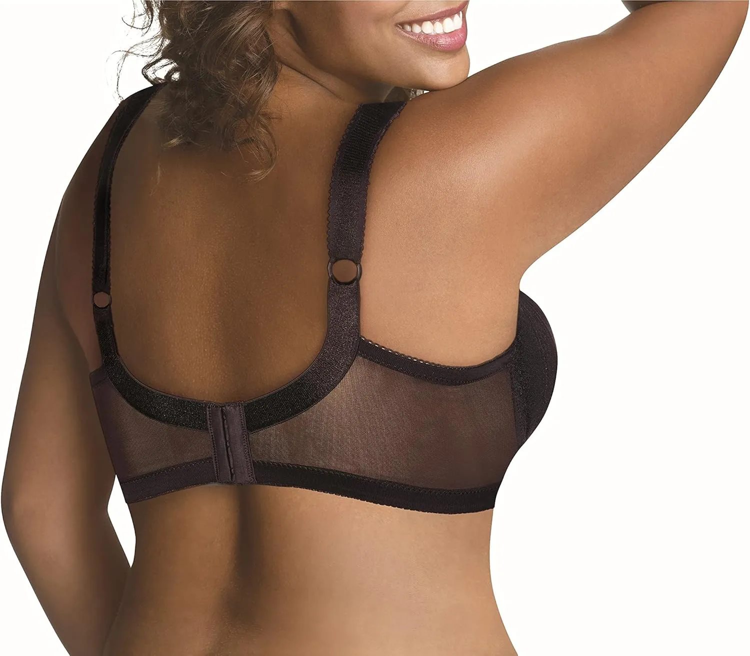 Just My Size Womens Wireless Bra, Comfort Shaping Full Figure Wire-Free Bra