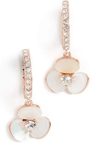 Kate Spade New York Disco Pansy Drop Earrings