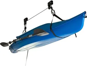 Kayak Heavy Duty Garage Utility Canoe, Bicycle Ceiling Lift Hoist Pulley Storage