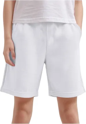 Kids Boy Athletic Shorts Elastic Waist Stretch Active Jogger Shorts Basic Solid Color Sweatpants Casual Outdoor Short