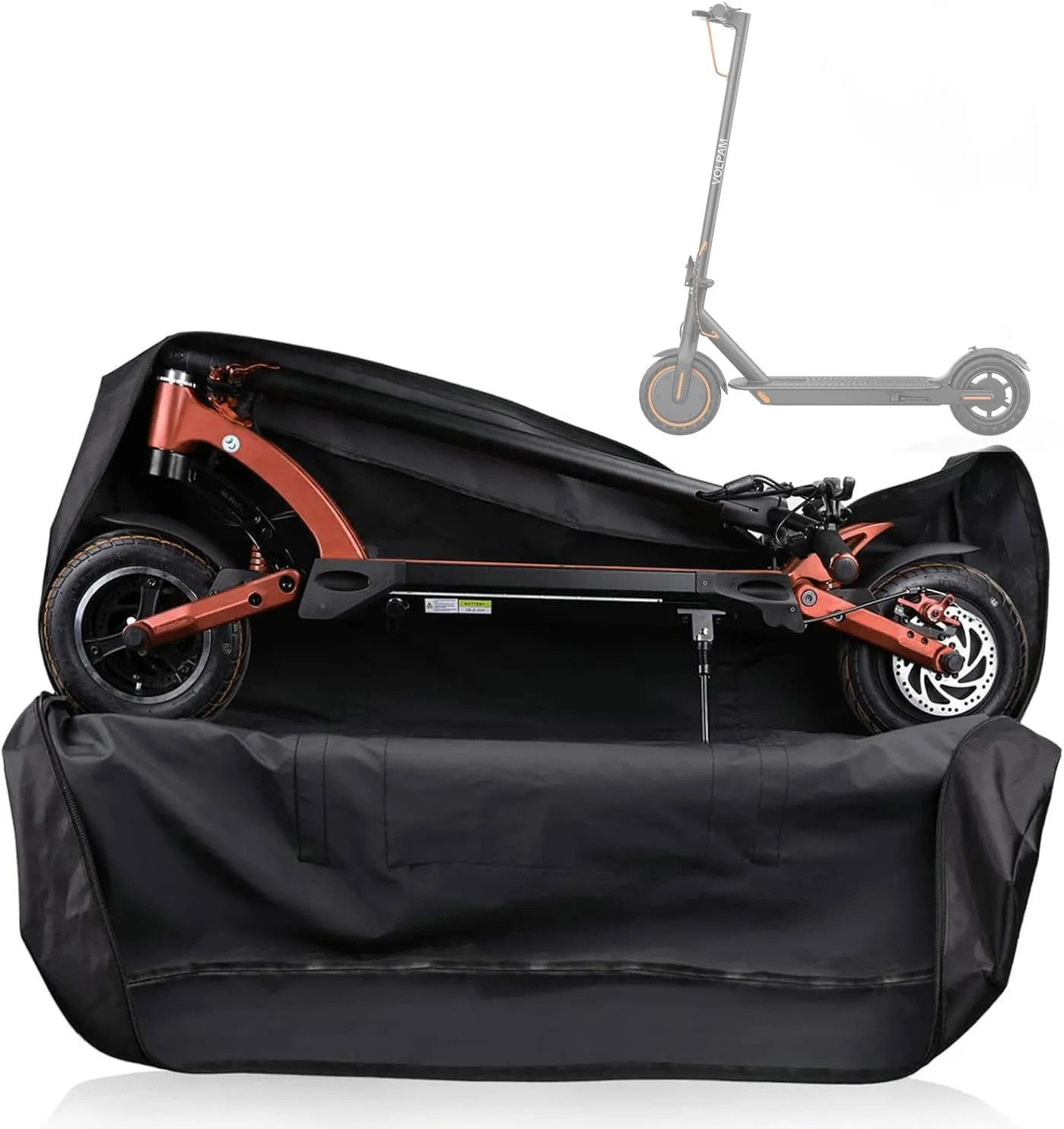 Kingling Electric Scooter Bag, Waterproof Electric Scooter Storage Bag Scooter Accessories, Outdoor Electric Scooter Backpack