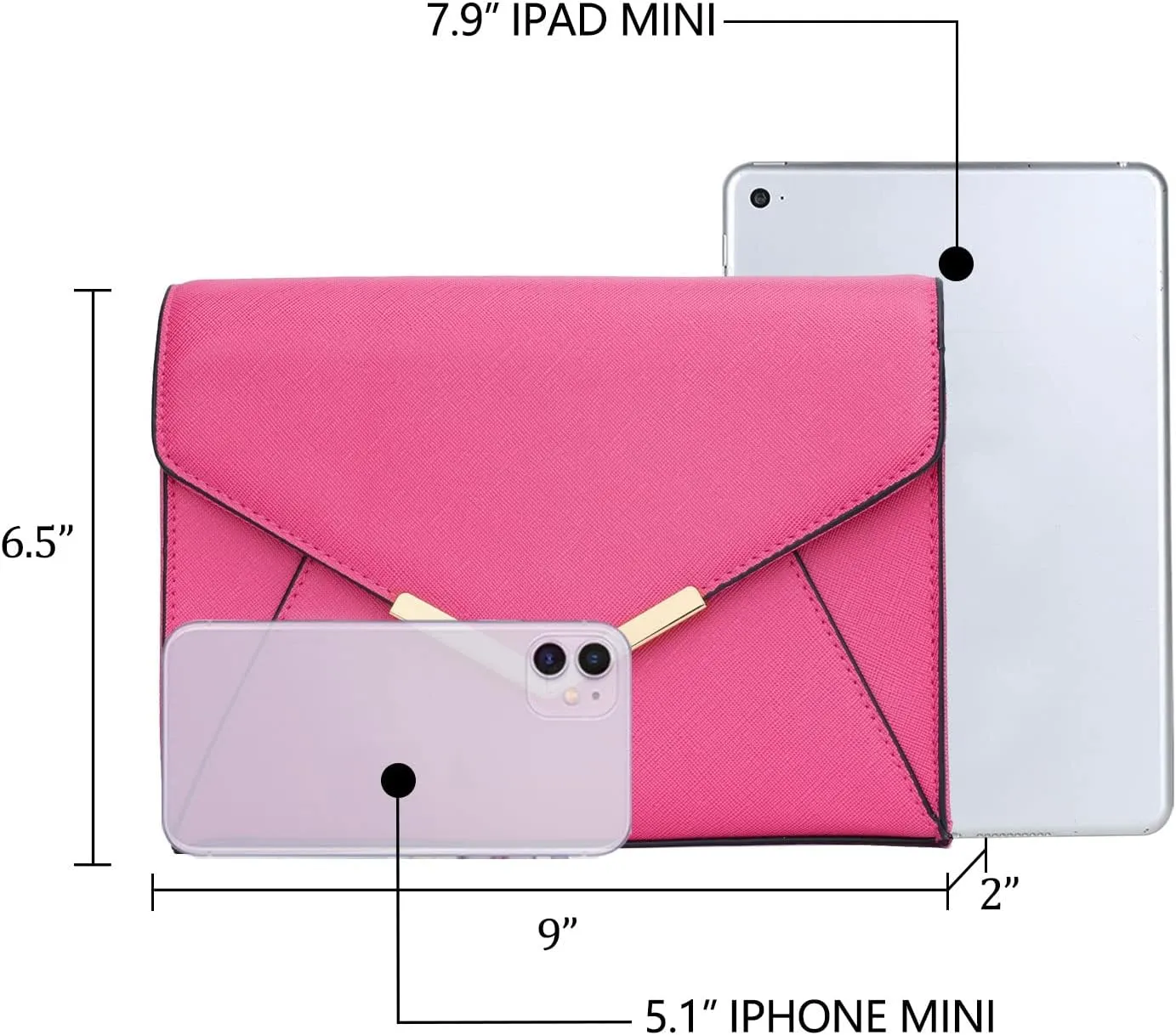 KKXIU Women Elegant Faux Leather Evening Envelope Clutch Purse Foldover Bags for Party Wedding Prom