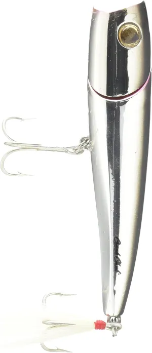 Knuckle Head Lures, Chrome/Black Back, 5-Inch