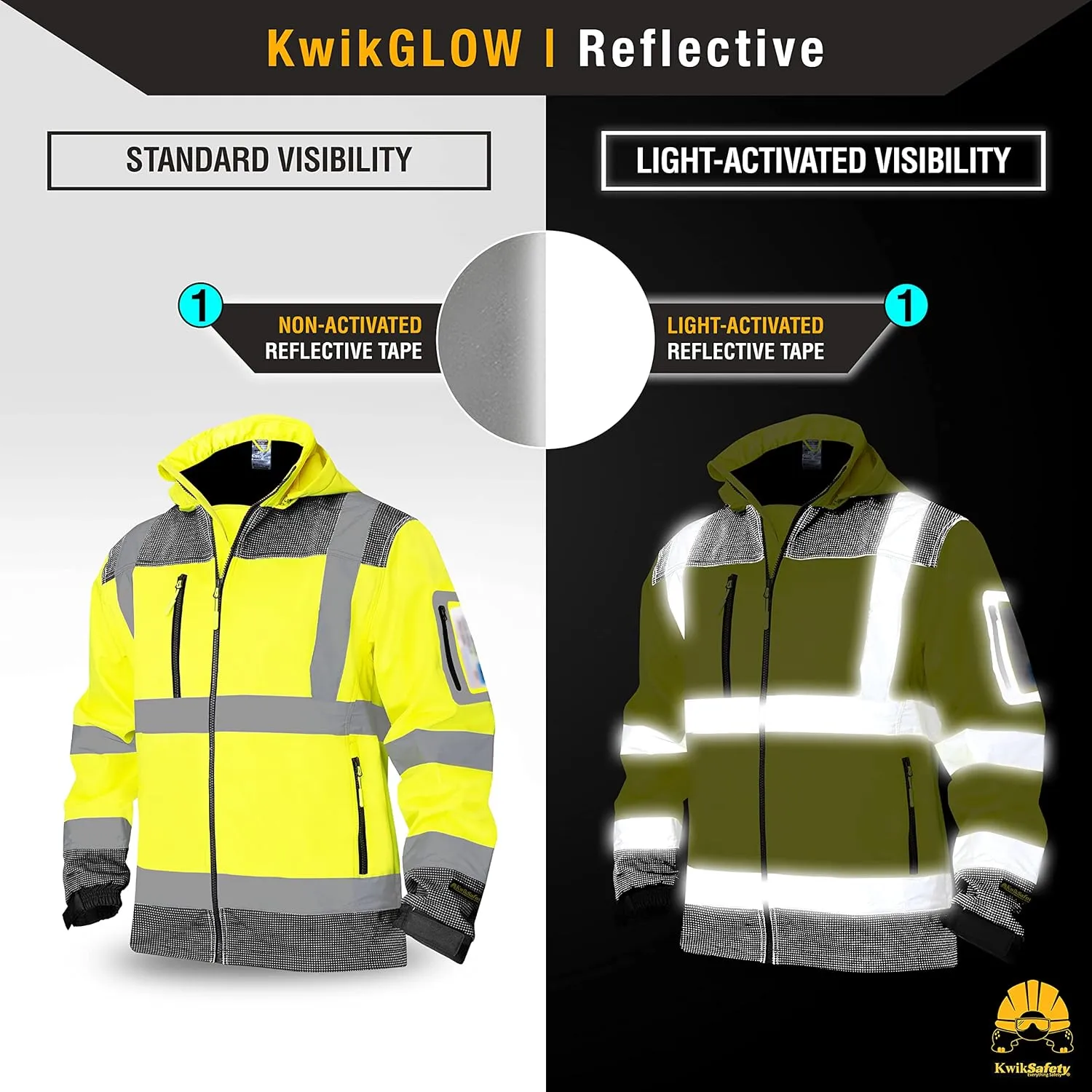 KwikSafety - Charlotte, NC - AGENT & GALAXY Softshell Safety Jacket [Base & Limited Edition Design] Class 3 ANSI Tested OSHA