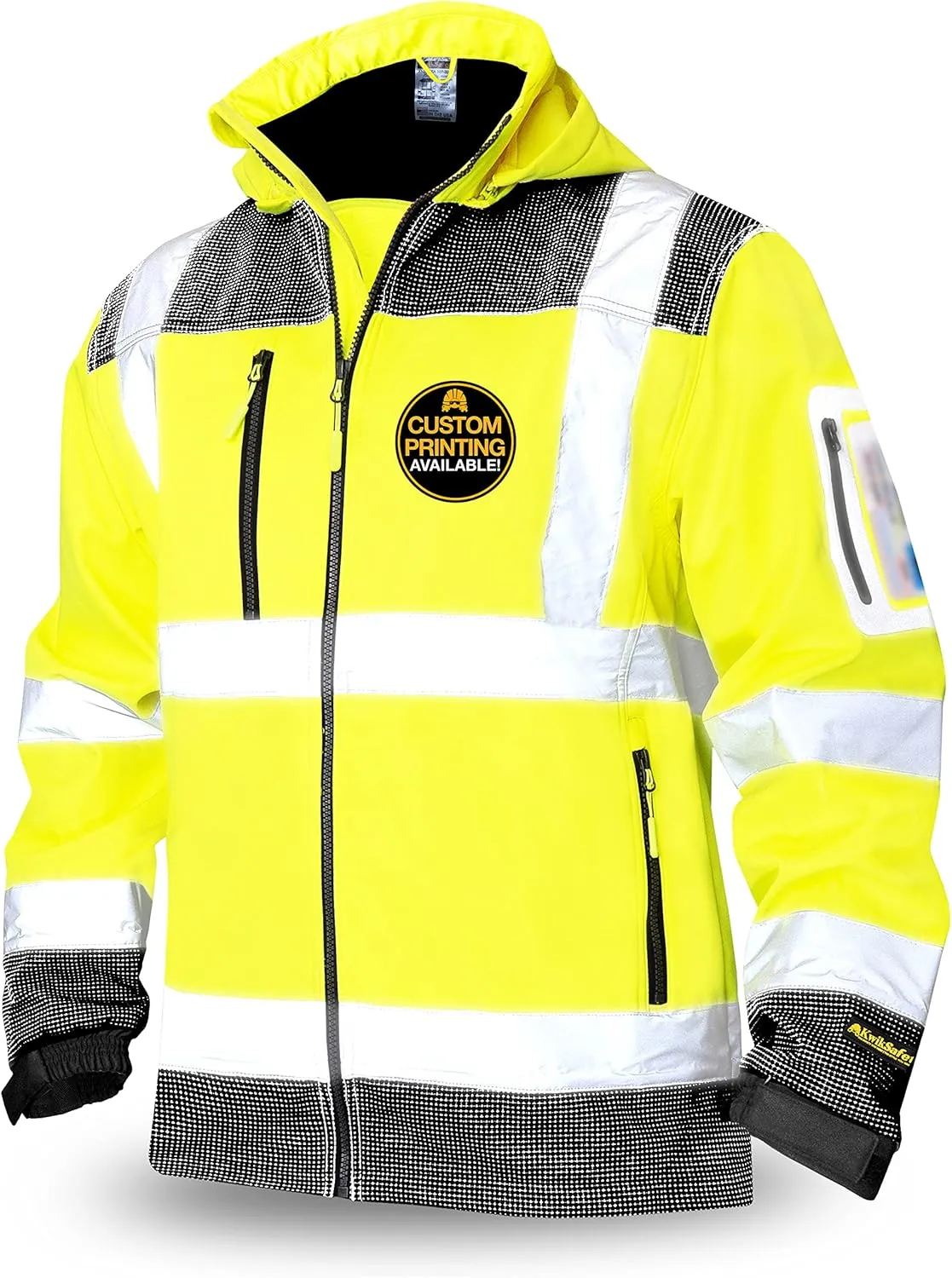 KwikSafety - Charlotte, NC - AGENT & GALAXY Softshell Safety Jacket [Base & Limited Edition Design] Class 3 ANSI Tested OSHA