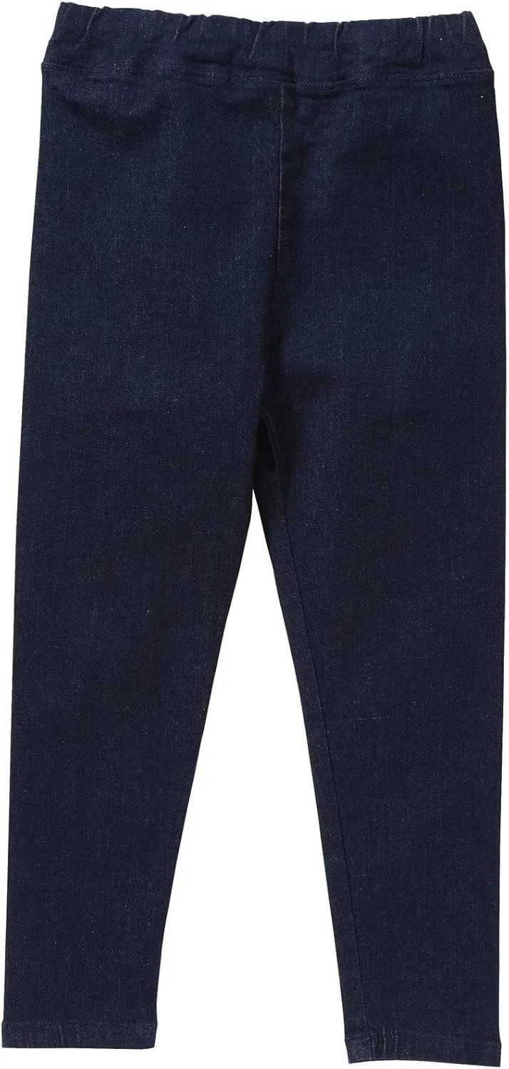 LA Made Girl's KDS100K Legging, Blue, 5 US