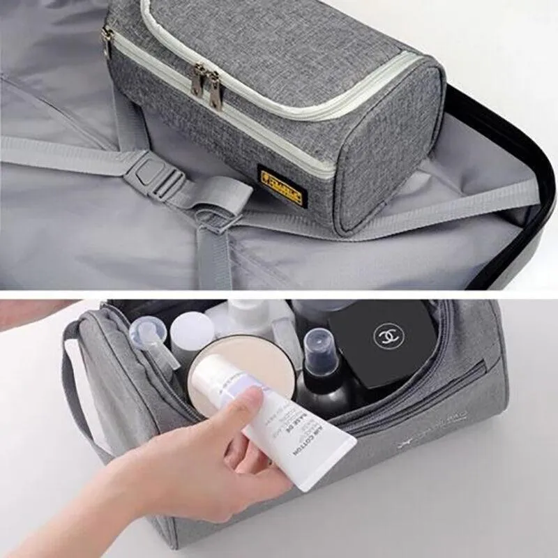 Large Capacity Men Travel Toiletry Kit Wash Bag Waterproof Cosmetic Bags Holder