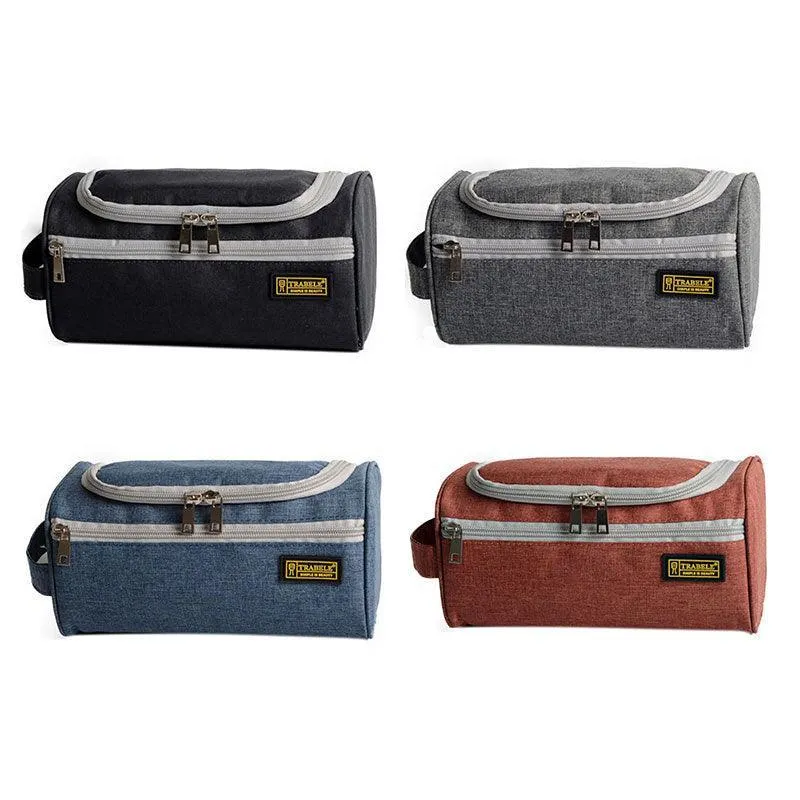 Large Capacity Men Travel Toiletry Kit Wash Bag Waterproof Cosmetic Bags Holder