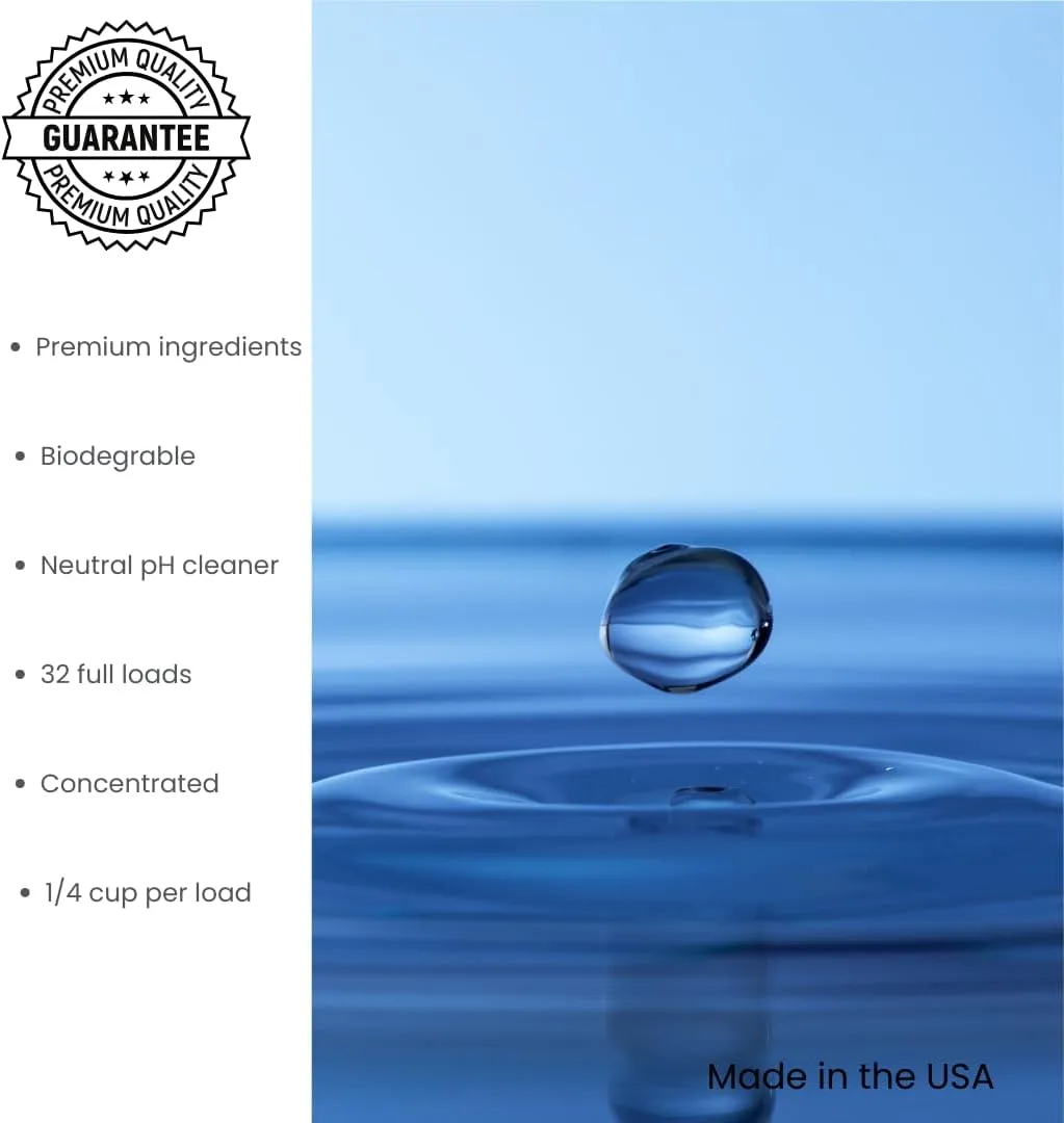 Le Blanc® Portfolio Linen Wash® – Luxury Laundry Cleanser for Bed & Table Linens- 64 oz. (1 pack)