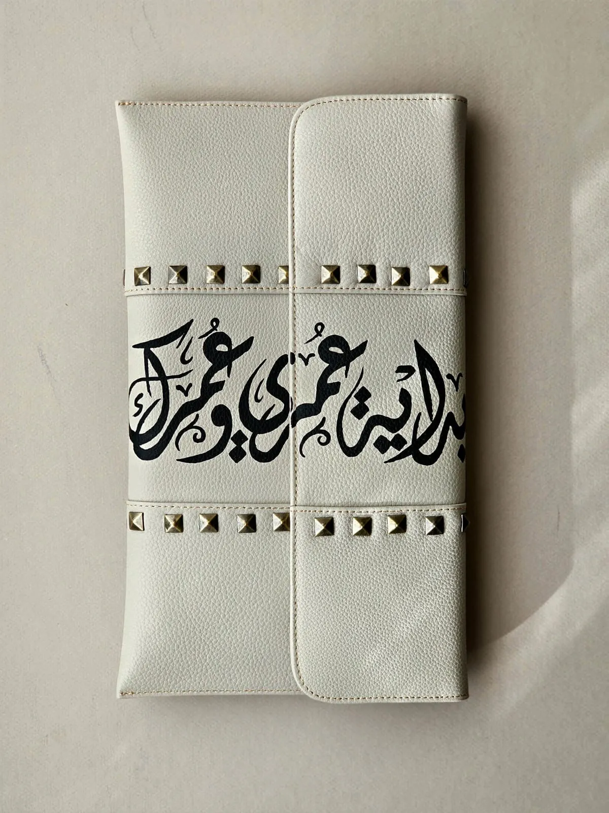 Leather Envelope with Studs