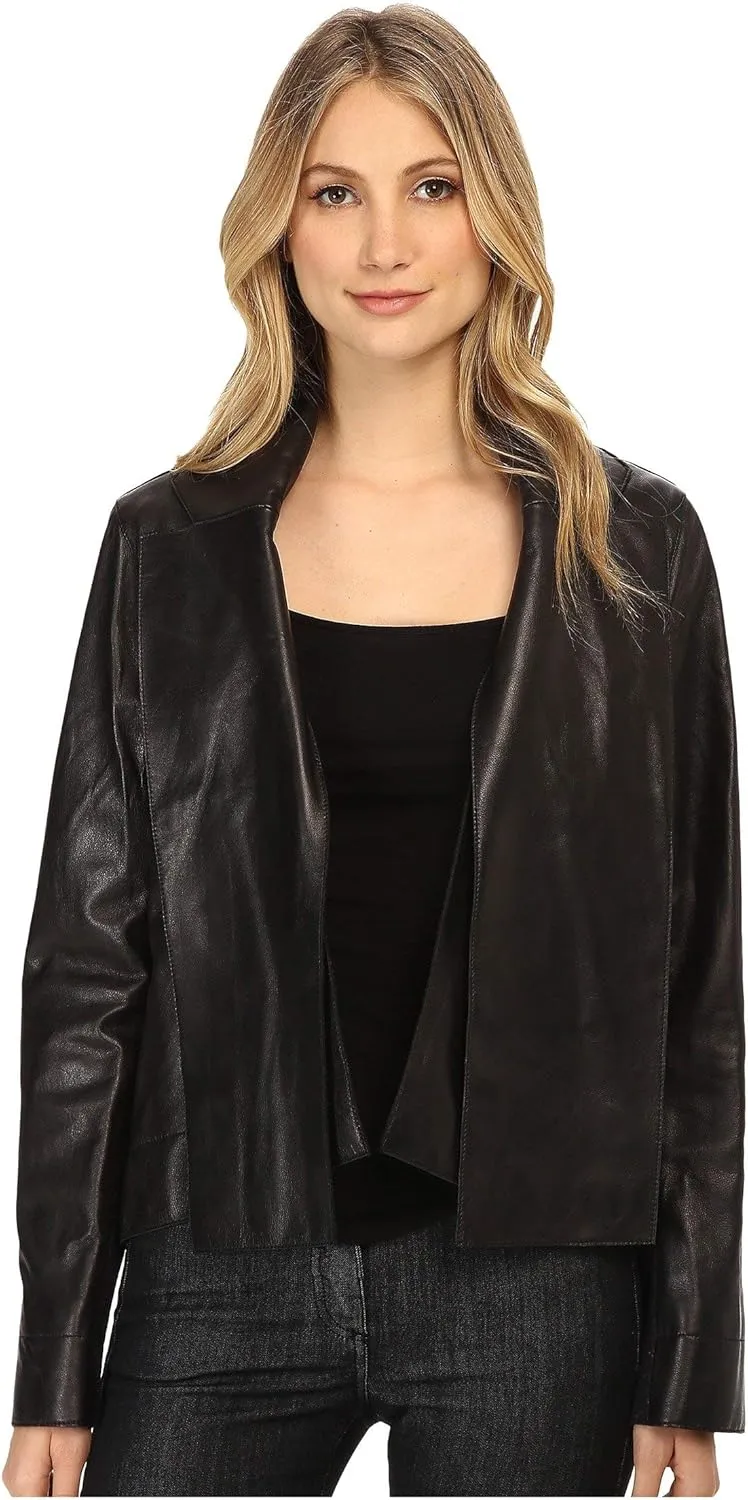 Leather Renee Jacket Black 40 (US 4)