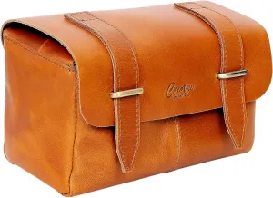 Leather Toiletry Bag | Dopp Kit | Makeup Bag | Travel Organizer for Men & Women