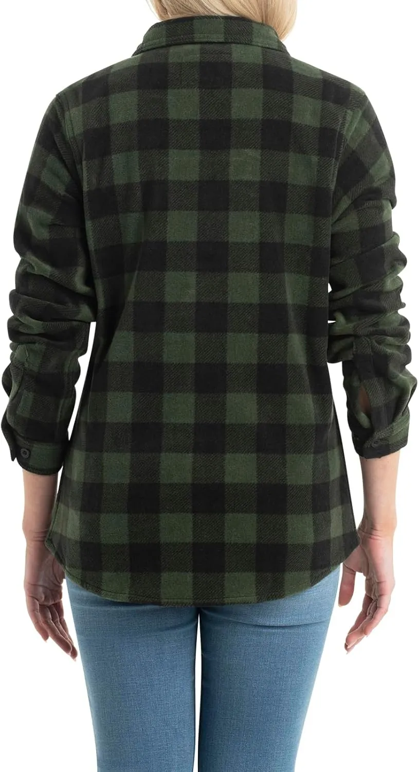 Legendary Whitetails Women's Trail Guide Fleece Button Down Shirt