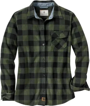 Legendary Whitetails Women's Trail Guide Fleece Button Down Shirt