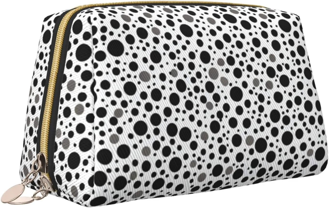 Leopard Print Toiletry Pouch, Travel-Friendly Makeup Organizer For Makeup Brushes, Lipsticks