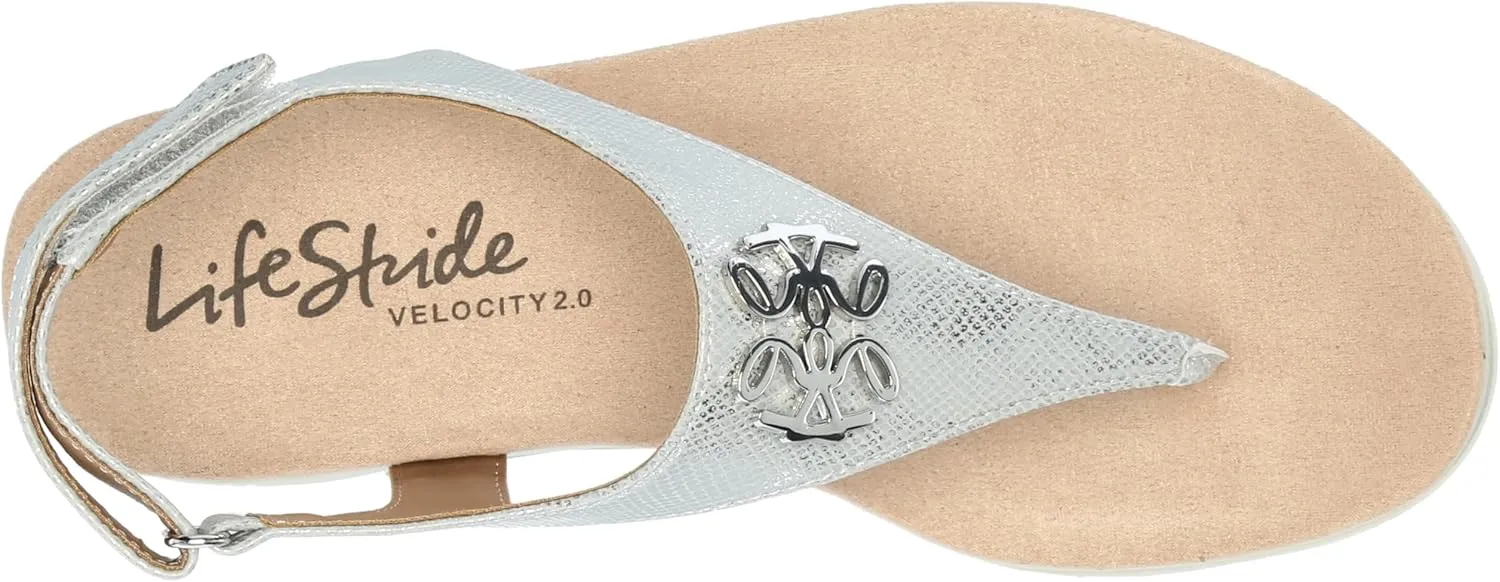 LifeStride Women's Zeeta Thong Sandal