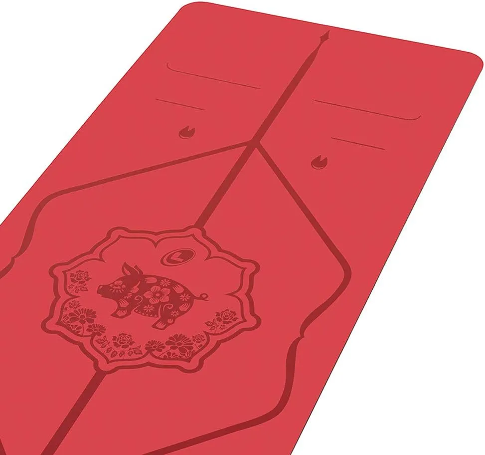 Liforme Zodiac New Year Collection - Free Yoga Bag Included - Patented Alignment System, Warrior-like Grip, Non-Slip, Eco-friendly, Sweat-resistant, Long, Wide and Thick for Comfort