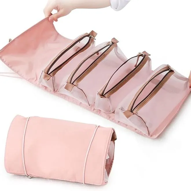 Lilianne | Stylish & Foldable Hanging Beauty Essentials Pouch