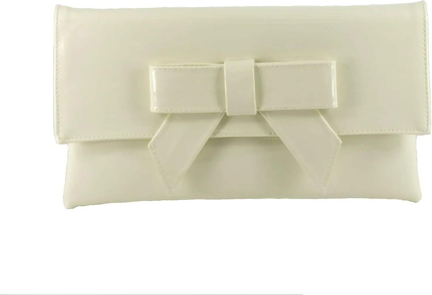 LONI Womens Cute Patent Faux Leather Clutch bag/Shoulder Bag