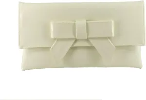 LONI Womens Cute Patent Faux Leather Clutch bag/Shoulder Bag