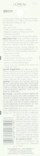 L'Oreal Paris Telescopic Precision Liquid Waterproof Eyeliner, Black