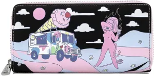 Loungefly Valfre Lucy Ice Cream Truck Zip Around Wallet