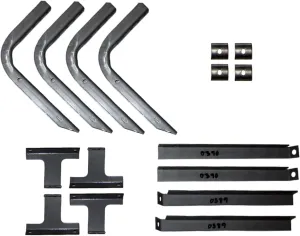 Lund 300021 Lund EZ Running Board Bracket Kit for 1998-2010 Ford Ranger Standard Cab
