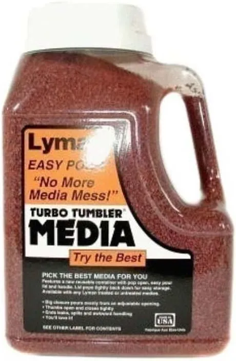 Lyman 7631396 Turbo Tufnut Cleaning Media 5.75 Pounds Easy Pour Container