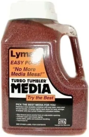Lyman 7631396 Turbo Tufnut Cleaning Media 5.75 Pounds Easy Pour Container