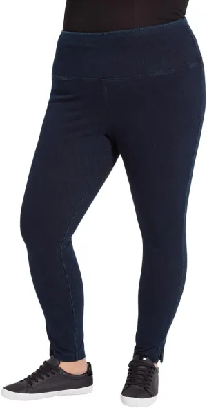 Lyssé Women's Plus Size Denim Skinny Legging