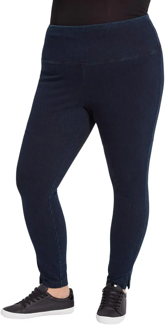 Lyssé Women's Plus Size Denim Skinny Legging