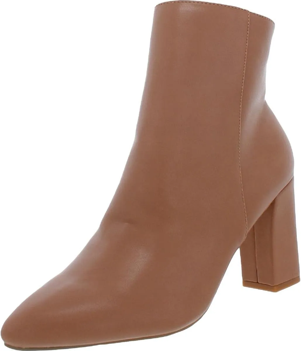 Madden Girl Womens Flexx Faux Leather Pointed Toe Booties Brown 11 Medium (B,M)